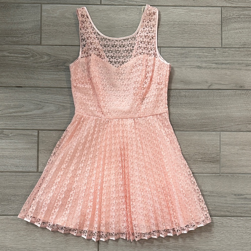 As U Wish Lace Formal Kids Dress